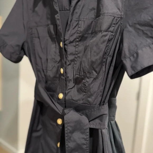 Veronica Beard Tabby Poplin Shirt Dress - Picture 5 of 8